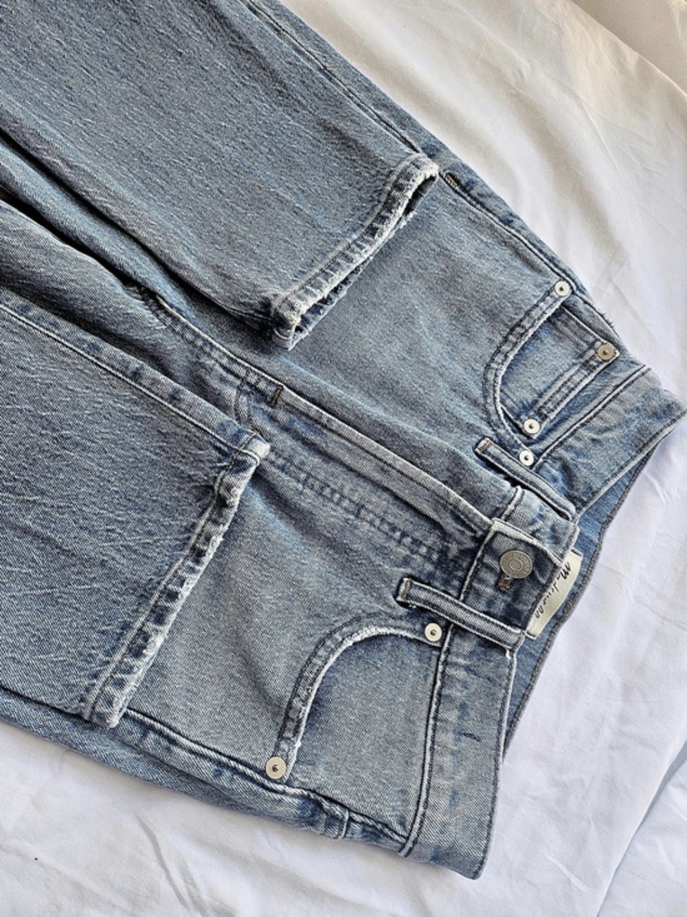 Madewell The Perfect Vintage Full Length Jean Skinny Jeans in Blue Waist 26